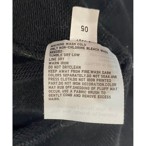 Keith Haring x Uniqlo Black Sweatshirt Big Spell out Size M - Picture 5 of 6